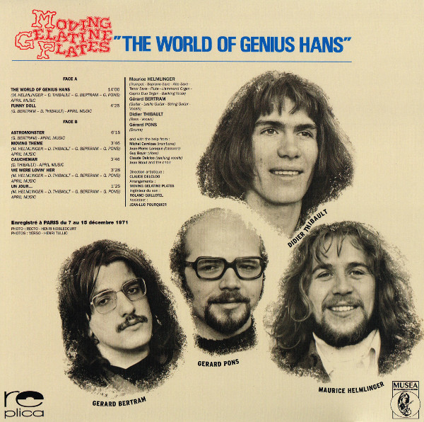 Moving Gelatine Plates - The World Of Genius Hans | Replica Records (RPC017) - 4
