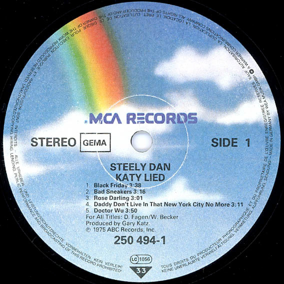 Steely Dan - Katy Lied | MCA Records (250 494-1) - 3 Steely Dan - Katy Lied | MCA Records (250 494-1) - 3