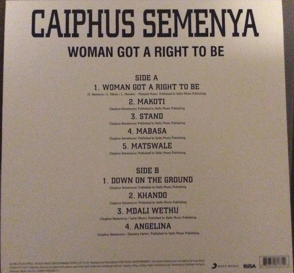 Caiphus Semenya - Woman Got A Right To Be | Sony Music (88985481731) - 2