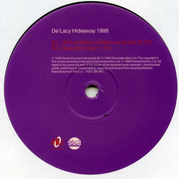 De'Lacy - Hideaway 1998 | Deconstruction (74321 561051) - 3 De'Lacy - Hideaway 1998 | Deconstruction (74321 561051) - 3