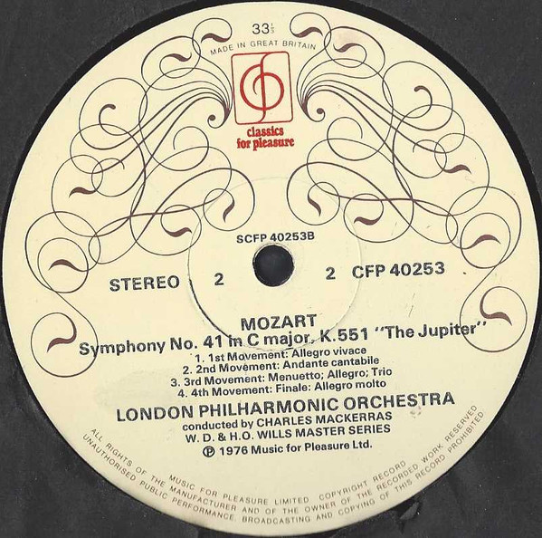 Symphony No. 40 In G Minor / Symphony No. 41 In C Major "The Jupiter"
