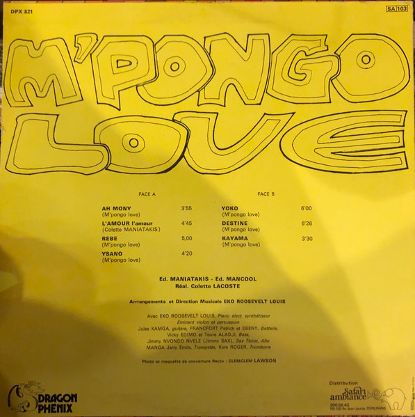 M'Pongo Love - M'Pongo Love | Dragon Phénix (DPX 821) - 2