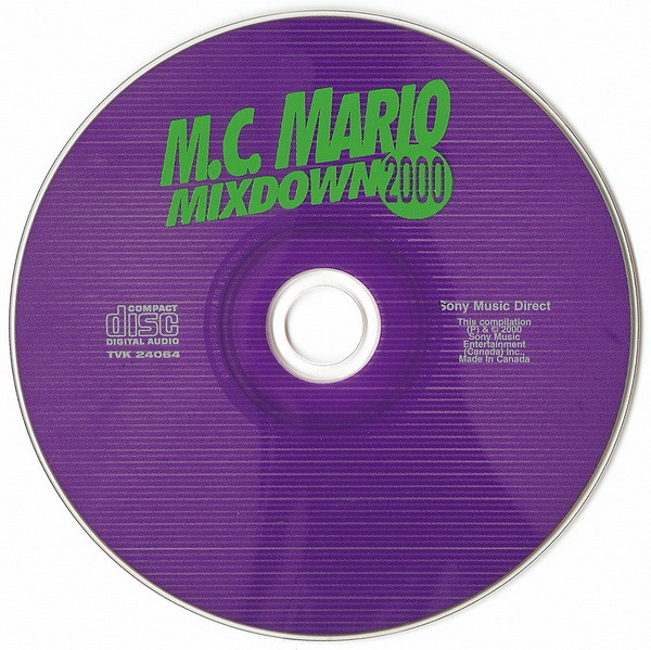MC Mario - Mixdown 2000 | Sony Music Direct (TVK 24064) - 3 MC Mario - Mixdown 2000 | Sony Music Direct (TVK 24064) - 3