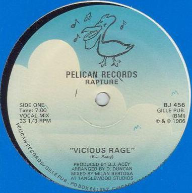 Rapture - Vicious Rage | Pelican Records (BJ 456)