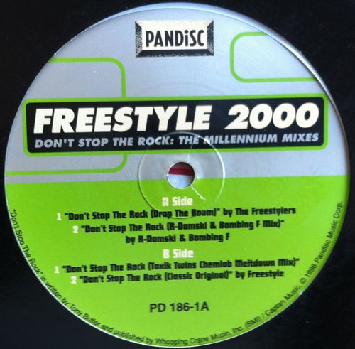 Freestyle - Don't Stop The Rock: The Millennium Mixes | Pandisc (PD 186-1) - 2