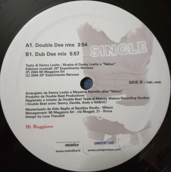 Donato Losito - Single | Universo (MEL0408) - 2