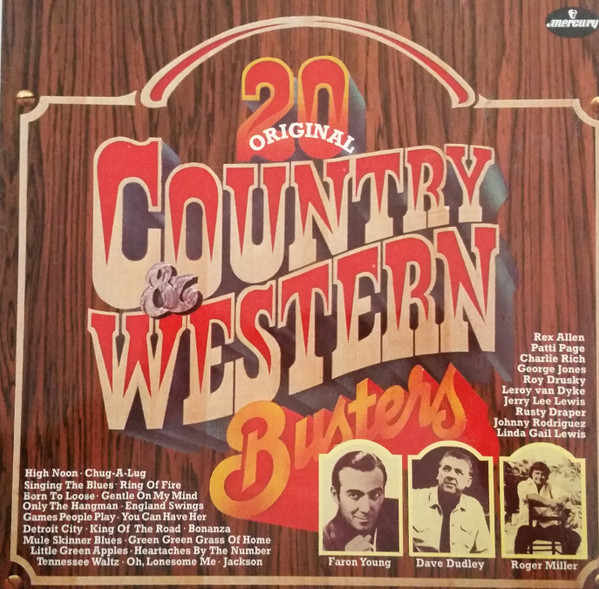Various - 20 Original Country & Western Busters | Mercury (9299 043) - main Various - 20 Original Country & Western Busters | Mercury (9299 043) - main