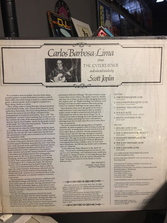 Carlos Barbosa-Lima Plays The Entertainer & Selected Works By Scott Joplin