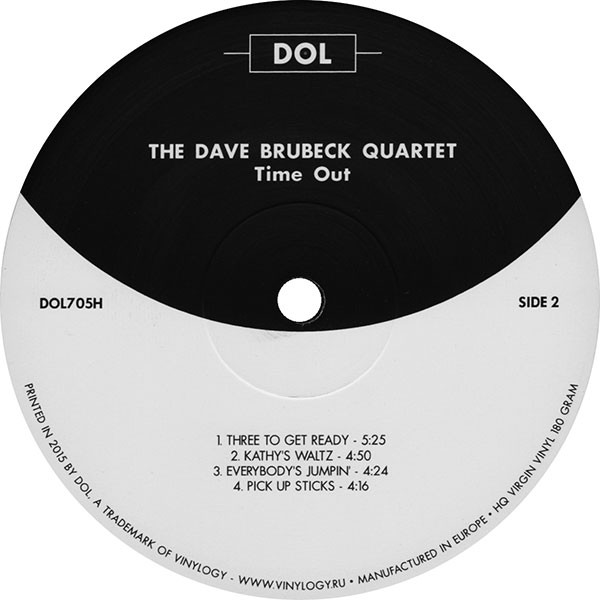 The Dave Brubeck Quartet - Time Out | DOL (DOL705H) - 4