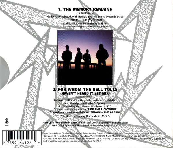 Metallica - The Memory Remains | Elektra (64126-2) - 3
