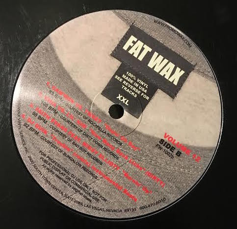 Various - Fat Wax Volume 12 | Promowax (FW-1002A) - 2 Various - Fat Wax Volume 12 | Promowax (FW-1002A) - 2