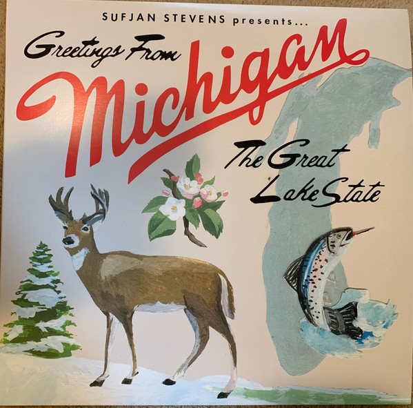 Sufjan Stevens - Greetings From Michigan (The Great Lake State) | Asthmatic Kitty Records (AKR007) - main Sufjan Stevens - Greetings From Michigan (The Great Lake State) | Asthmatic Kitty Records (AKR007) - main
