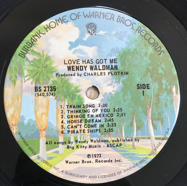 Wendy Waldman - Love Has Got Me | Warner Bros. Records (BS 2735) - 3