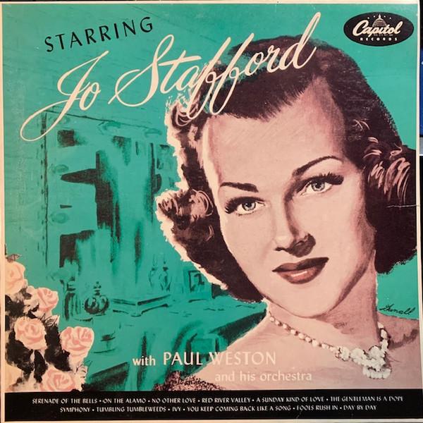 Jo Stafford With Paul Weston And His Orchestra - Starring Jo Stafford | Capitol Records (ED 2604291) - main Jo Stafford With Paul Weston And His Orchestra - Starring Jo Stafford | Capitol Records (ED 2604291) - main
