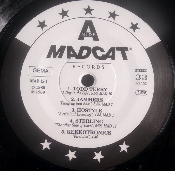 Various - Dance Yourself Mad Volume 1 | Madcat Records (MAD 15) - 3 Various - Dance Yourself Mad Volume 1 | Madcat Records (MAD 15) - 3