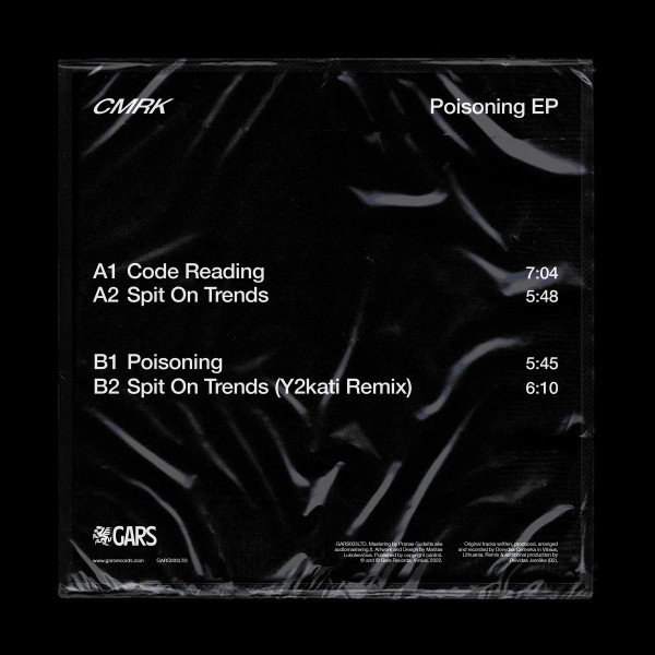 CMRK - Poisoning EP | Gars Records (GARS003) - 2 CMRK - Poisoning EP | Gars Records (GARS003) - 2