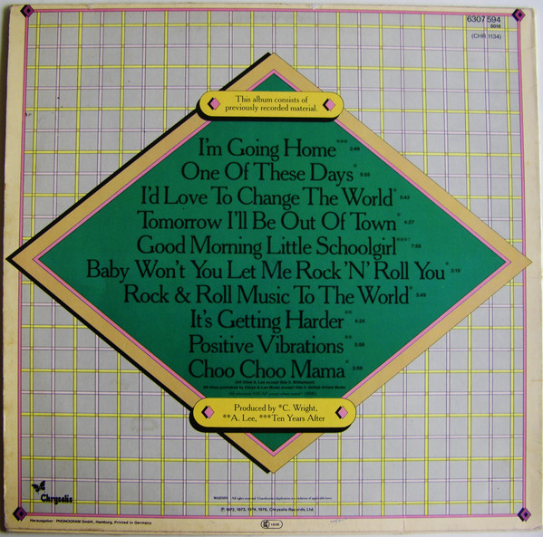 Ten Years After - The Classic Performances Of Ten Years After | Chrysalis (6307 594) - 2 Ten Years After - The Classic Performances Of Ten Years After | Chrysalis (6307 594) - 2