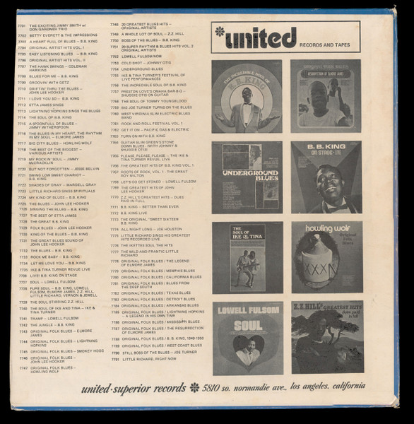 The Johnny Otis Show Featuring Delmar "Mighty Mouth" Evans & Shuggie Otis - Cold Shot! | United (US-7753) - 2 The Johnny Otis Show Featuring Delmar "Mighty Mouth" Evans & Shuggie Otis - Cold Shot! | United (US-7753) - 2