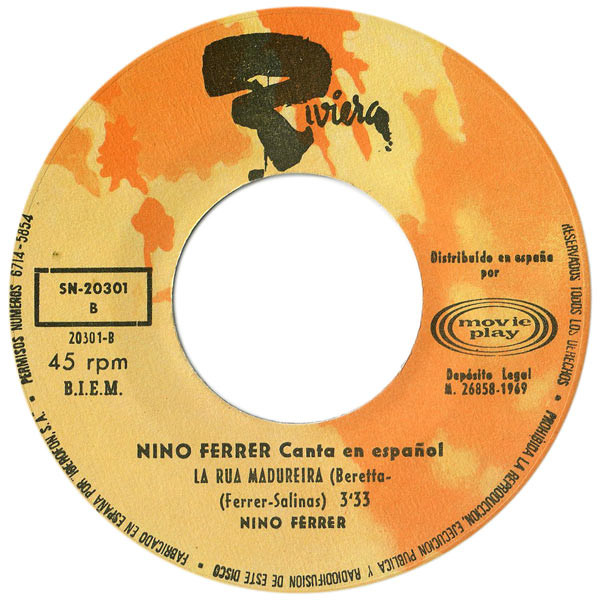 Nino Ferrer - Agata | Riviera (SN-20301) - 4