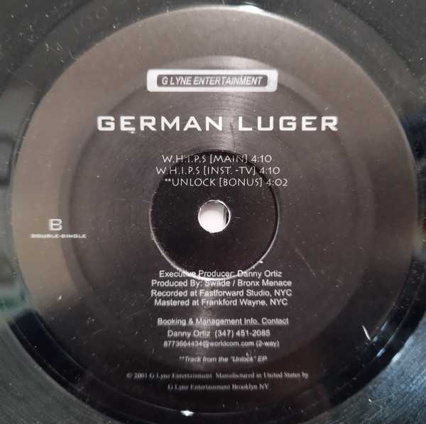 German Luger - Spanglish / W.h.i.p.s. | Glyne Entertainment (GL 001) - 2 German Luger - Spanglish / W.h.i.p.s. | Glyne Entertainment (GL 001) - 2