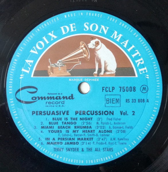 Terry Snyder And The All Stars - Persuasive Percussion Volume 2 | Command (FCLP 75008) - 4