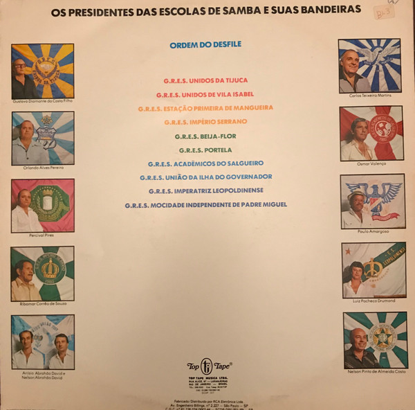 Various - Sambas-De-Enredo Das Escolas De Samba Do Grupo 1A - Carnaval 81 | Top Tape (503.6012) - 2