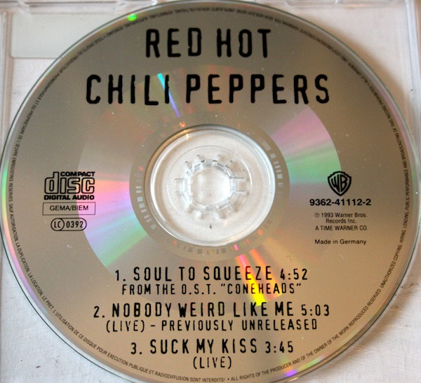 Red Hot Chili Peppers - Soul To Squeeze | Warner Bros. Records (9362-41112-2) - 4 Red Hot Chili Peppers - Soul To Squeeze | Warner Bros. Records (9362-41112-2) - 4