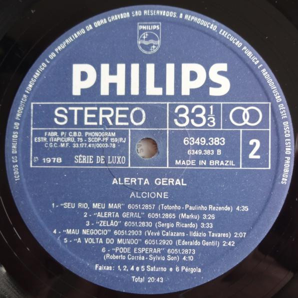 Alcione - Alerta Geral | Philips (6349 383) - 3