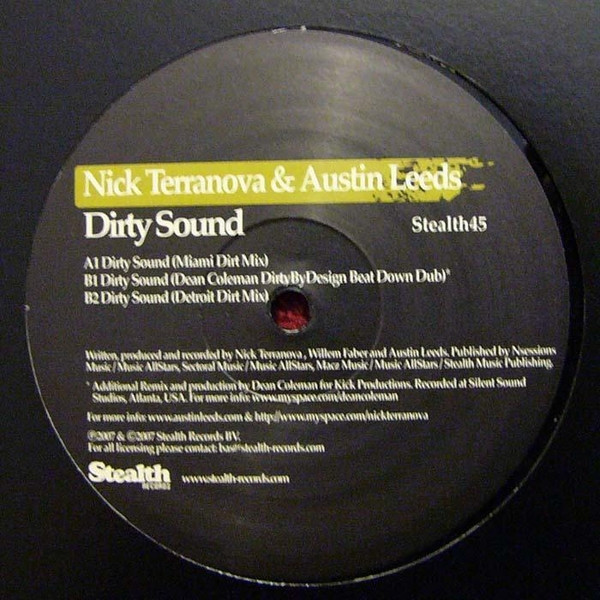 Nick Terranova & Austin Leeds - Dirty Sound | Stealth Records (Stealth45) - 2 Nick Terranova & Austin Leeds - Dirty Sound | Stealth Records (Stealth45) - 2