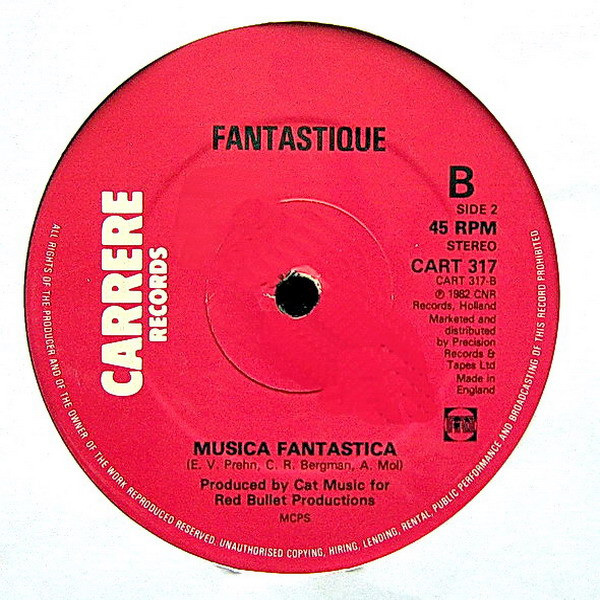 Fantastique - Mama Told Me | Carrere (CART 317) - 2 Fantastique - Mama Told Me | Carrere (CART 317) - 2