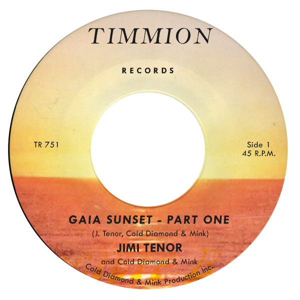 Jimi Tenor And Cold Diamond & Mink - Gaia Sunset | Timmion Records (TR 751) - 3 Jimi Tenor And Cold Diamond & Mink - Gaia Sunset | Timmion Records (TR 751) - 3