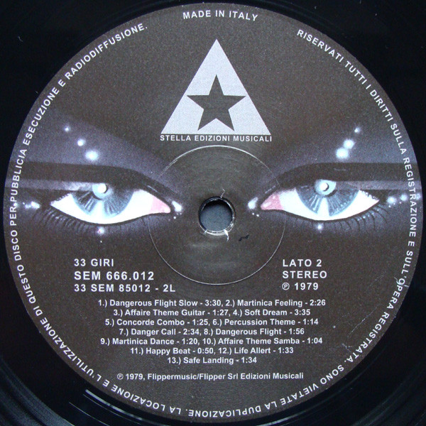 Stelvio Cipriani - Concorde Affaire '79 (Colonna Sonora Originale) | Stella (SEM 85012) - 4 Stelvio Cipriani - Concorde Affaire '79 (Colonna Sonora Originale) | Stella (SEM 85012) - 4