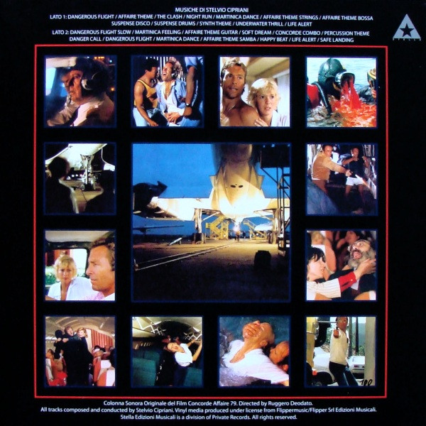 Stelvio Cipriani - Concorde Affaire '79 (Colonna Sonora Originale) | Stella (SEM 85012) - 2 Stelvio Cipriani - Concorde Affaire '79 (Colonna Sonora Originale) | Stella (SEM 85012) - 2