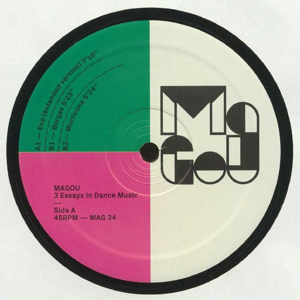 Magou - 3 Essays In Dance Music | Magou (MAG 34)