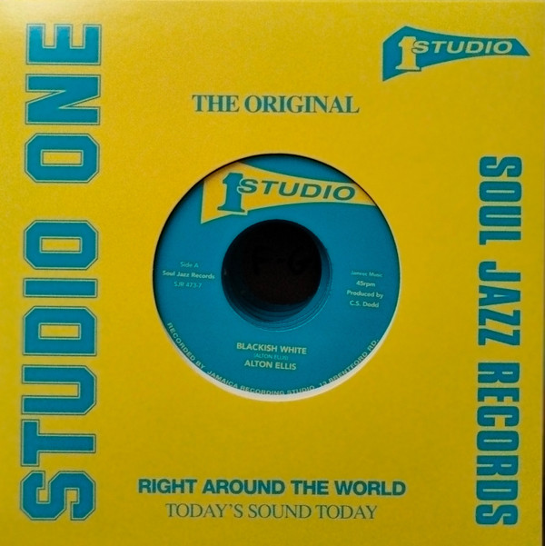 Alton Ellis / Alton Ellis & Sound Dimension - Blackish White / Blackish White Version | Studio One (none) - 2
