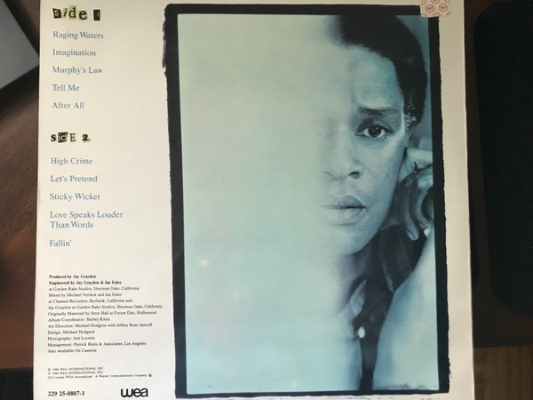 Al Jarreau - High Crime | Wea International (229 25 0807-1, 229 25-0807-1)