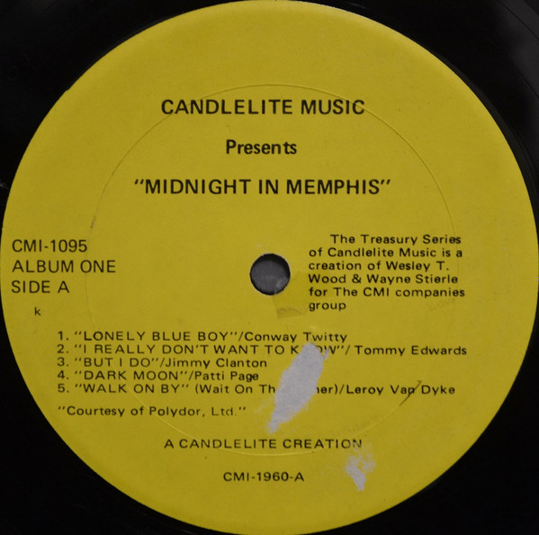 Various - Candlelite Music Presents Midnight In Memphis (2LP) [Vinyl] | Candlelite Music (CMI-1095) - 2