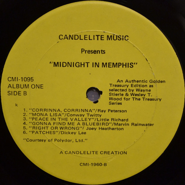 Various - Candlelite Music Presents Midnight In Memphis (2LP) [Vinyl] | Candlelite Music (CMI-1095) - 3