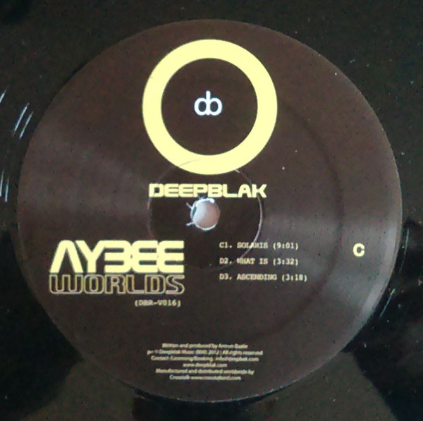 Aybee - Worlds | Deepblak (DBRV-016) - 3
