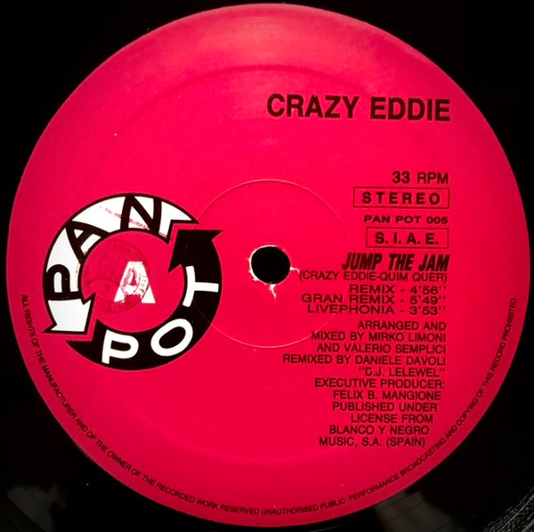 Crazy Eddie + Q.Q. Freestyle - Jump The Jam | Pan Pot (Pan Pot 005) - 3