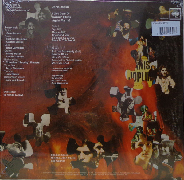 Janis Joplin - I Got Dem Ol' Kozmic Blues Again Mama! | Speakers Corner Records (CS 9913) - 2