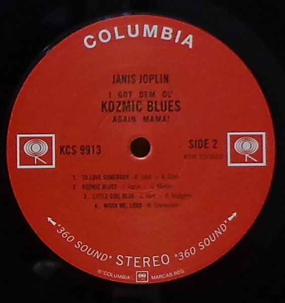 Janis Joplin - I Got Dem Ol' Kozmic Blues Again Mama! | Speakers Corner Records (CS 9913) - 4
