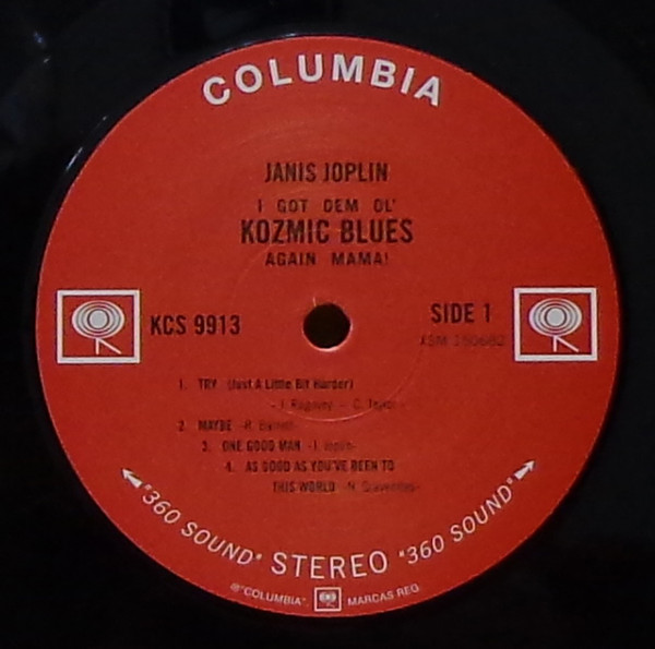 Janis Joplin - I Got Dem Ol' Kozmic Blues Again Mama! | Speakers Corner Records (CS 9913) - 3