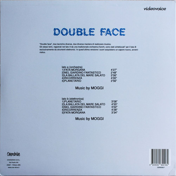 Moggi - Double Face | Overdrive Records (ODR039LP) - 2