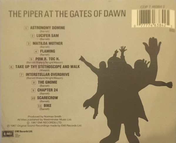 Pink Floyd - The Piper At The Gates Of Dawn | EMI (CDP 7 46384 2) - 2