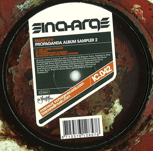 Marco V - Propaganda Album Sampler 2 | In Charge (IC.042) - 2