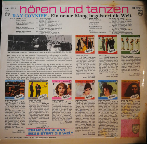Ray Conniff - Ein Neuer Klang Begeistert Die Welt | Philips (DD 99 939 L) - 2