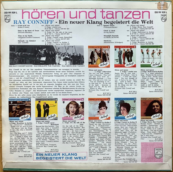 Ray Conniff - Ein Neuer Klang Begeistert Die Welt | Philips (DD 99 939 L) - 4