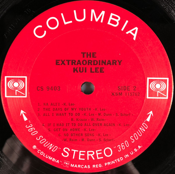 Kui Lee - The Extraordinary Kui Lee | Columbia (CS 9403) - 4 Kui Lee - The Extraordinary Kui Lee | Columbia (CS 9403) - 4