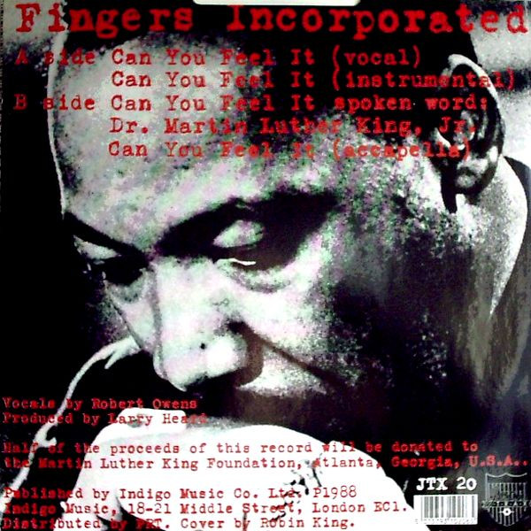 Fingers Inc. - Can You Feel It | Jack Trax (JTX 20) - 2